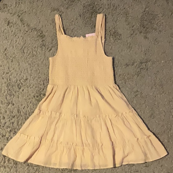 Dresses & Skirts - This is a cream colored dress, perfect for summer! It’s a medium and very roomy!